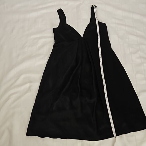 Calvin Klein Maternity Robe Slip-On Midi Dress With Low Back Black 6 - Picture 10 of 16